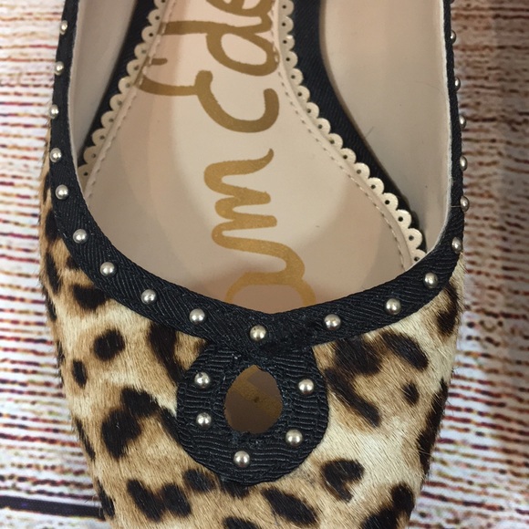 Sam Edelman “Rini” Leopard Print Flats - Picture 7 of 8